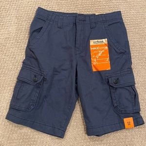 NWT navy boys cargo shorts